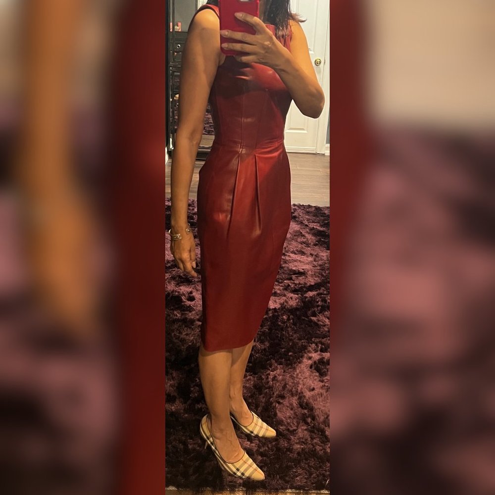 Runway collection Gucci leather dress - Size IT 38 (US Small)
